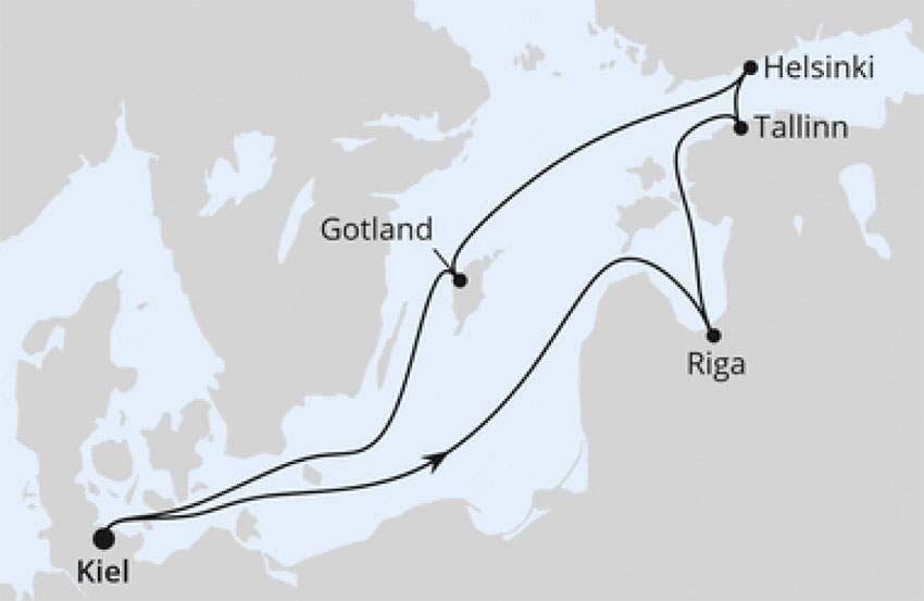 AIDAprima - Norwegens Fjorde