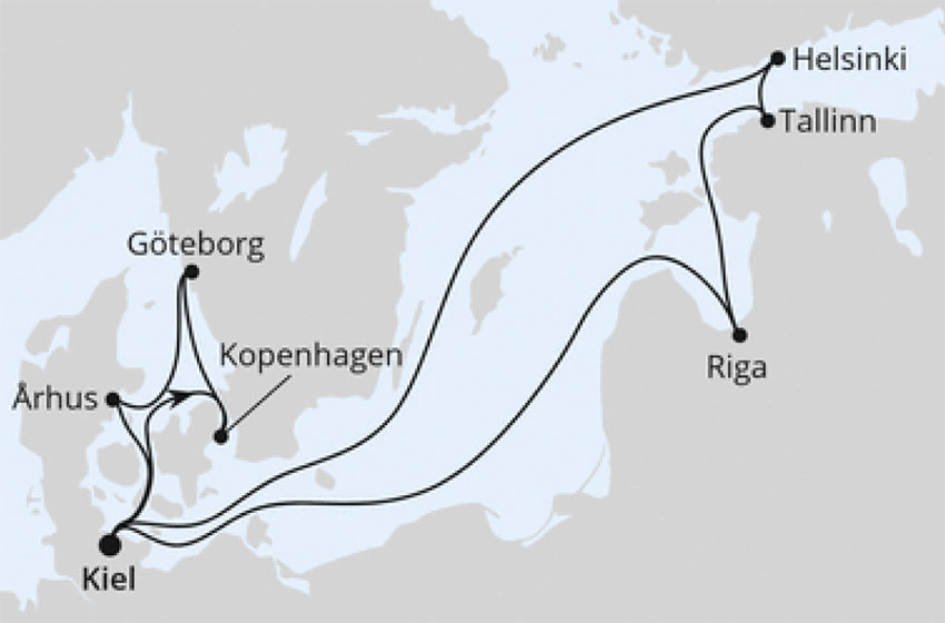 AIDAprima - Norwegens Fjorde