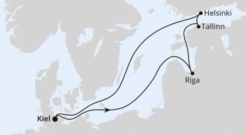 AIDAprima - Norwegens Fjorde