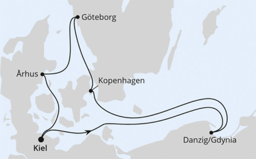 AIDAprima - Norwegens Fjorde