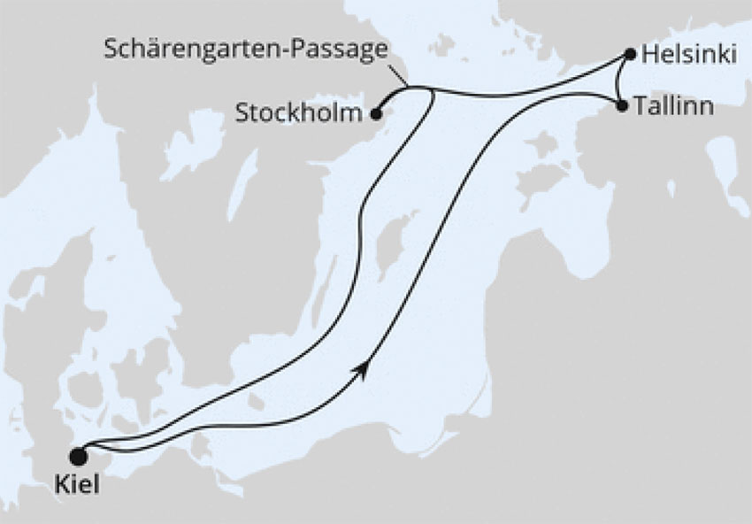 AIDAprima - Norwegens Fjorde